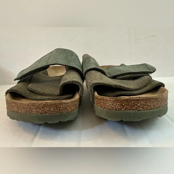 🧘♀️ GUC - Birkenstock Kyoto (EU 40 / US Women’s 9) in color Thyme - Picture 5 of 8